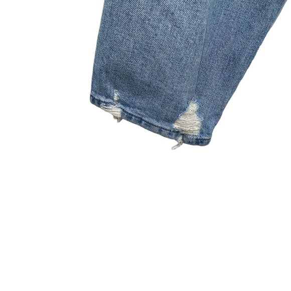 Mother Size 25 Denim Jeans The Tomcat in The Confession High Rise Light wash Dis - Picture 12 of 15